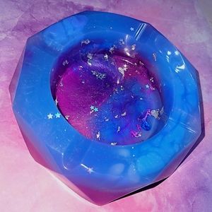 Galaxy Resin Ashtray